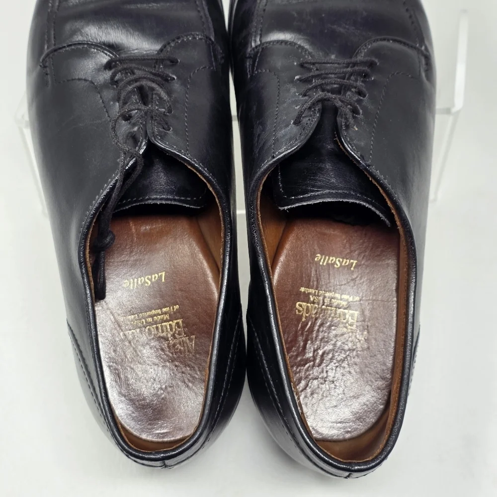 Allen Edmonds Leather Split-Toe Derby LaSalle Dress Shoes 8.5 D Made In USA